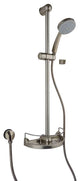 Latoscana 50PW124 Water Harmony 30 Inch Slide Bar Kit In Brushed Nickel