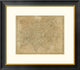 "Asia, 1812" Framed Digital Print by Aaron Arrowsmith, 26x23"