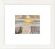 "Beach Light" Framed Digital Print by Diane Romanello, 16x14"