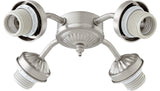 Quorum 2444-8065 LED Fan Light Kit, Satin Nickel Finish