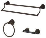 Kingston Brass 3-Piece Bathroom Accessory Set, Oil Rubbed Bronze