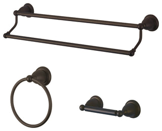 Kingston Brass 3-Piece Bathroom Accessory Set, Oil Rubbed Bronze