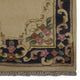 Hand Knotted Aras Wool Area Rug Oriental Ivory Blue