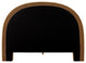 Nina Upholstered Platform Bed, Brown, King