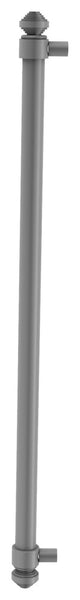 18" Refrigerator Pull, Matte Gray
