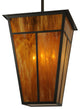 36Sq T Mission Lantern Pendant