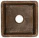 Native Trails CPS34 Cantina 13" Undermount Single Basin Copper - Antique Copper