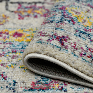 Montana Carrey Area Rug, Gray, 3'3" x 5', Bordered