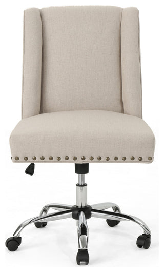 GDF Studio Quentin Contemporary Fabric Swivel Office Chair