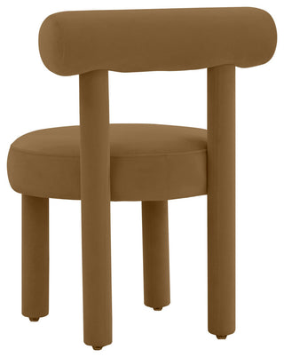 TOV Furniture Carmel Cognac Velvet Chair