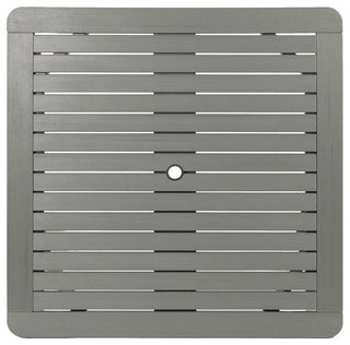 Square Dining Table, Coastal Teak