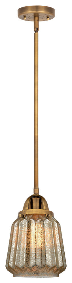 Chatham Mini Pendant, Brushed Brass, Mercury, Mercury