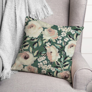 Multi Floral 3 16x16 Indoor / Outdoor Pillow