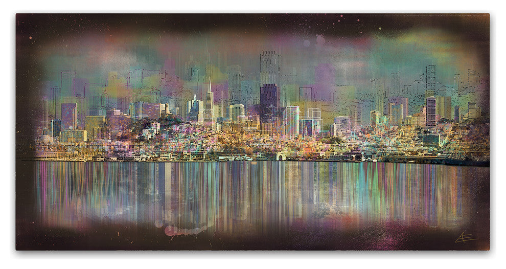 Ellicia Amando 'San Francisco' Canvas Art