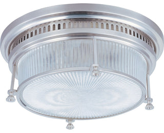 Maxim Lighting Hi-Bay 2-Light Flush Mount in Satin Nickel - 25000CLSN
