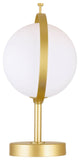 Da Vinci 1 Light Table Lamp With Brass Finish
