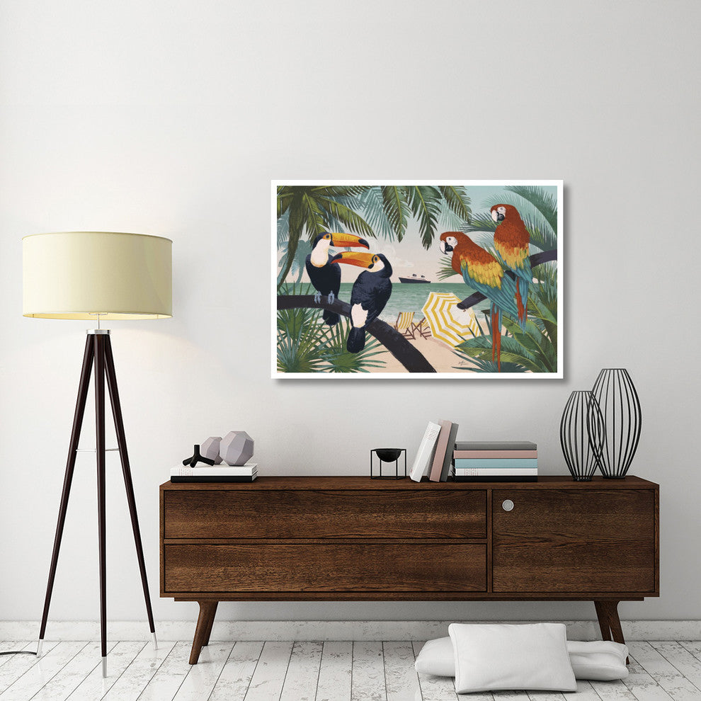 "Welcome to Paradise VI" Digital Paper Print by Janelle Penner, 50"x34"