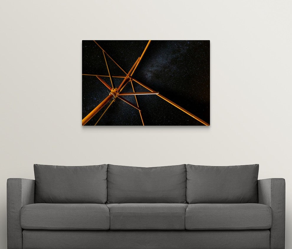 "Umbrella Universe" Wrapped Canvas Art Print, 48"x32"x1.5"