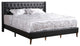 Bergen King Bed, Black