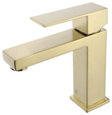 Fine Fixtures Modern Single Hole Bathroom Sink Faucet with Pop-up Drain