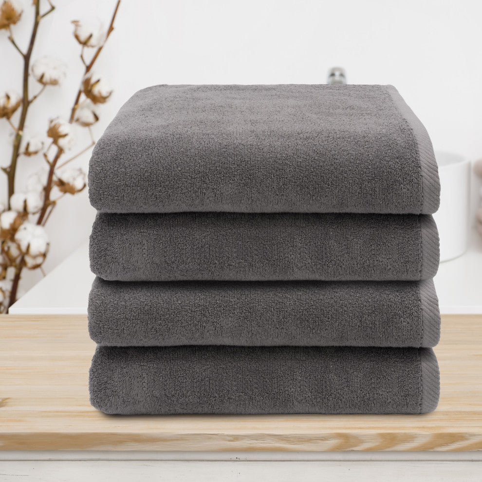 Linum Home Textiles 100% Turkish Cotton Ediree Bath Towels (Set of 4)