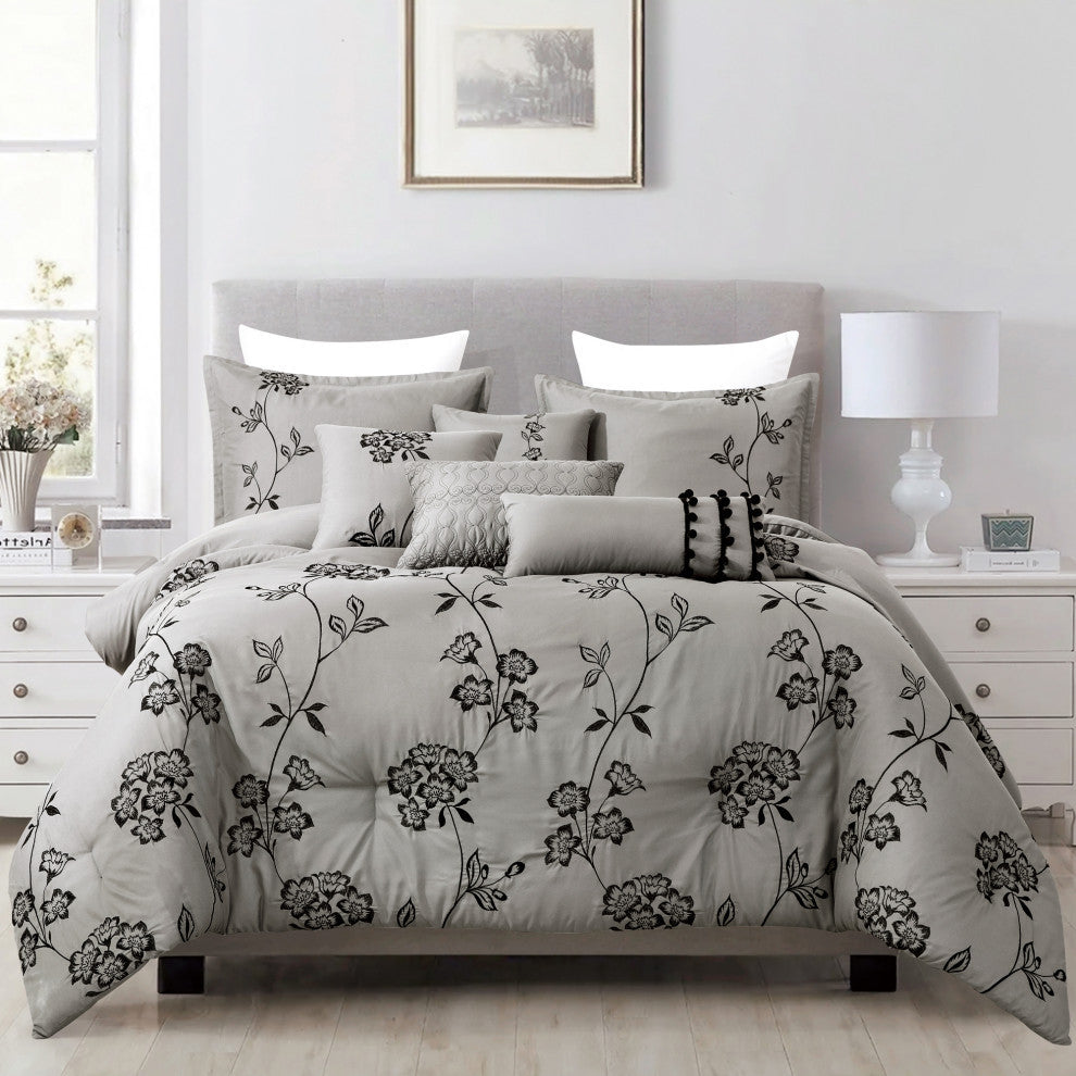 Denise 7-Piece Comforter Set, Queen