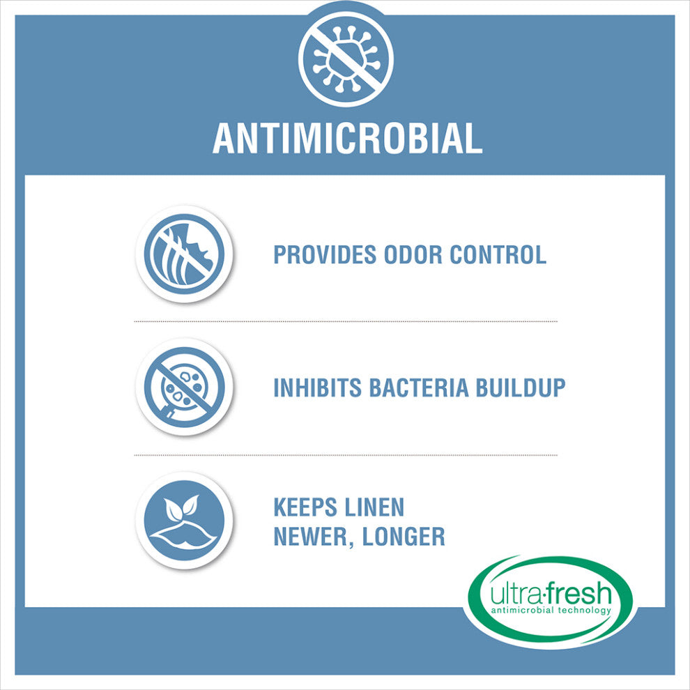 510 Design Big Bundle Cotton Quick Dry Antimicrobial 12-Piece Towel Set, Grey