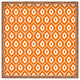 Aimee St Hill Leela Orange Square Tray