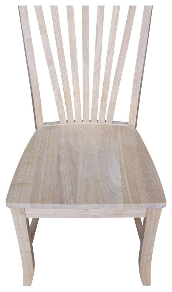 Amanda Chairs, Set of 2, Unfinished