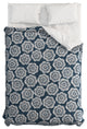 Deny Designs Schatzi Brown Lucy Floral Night Blue Comforter, Full