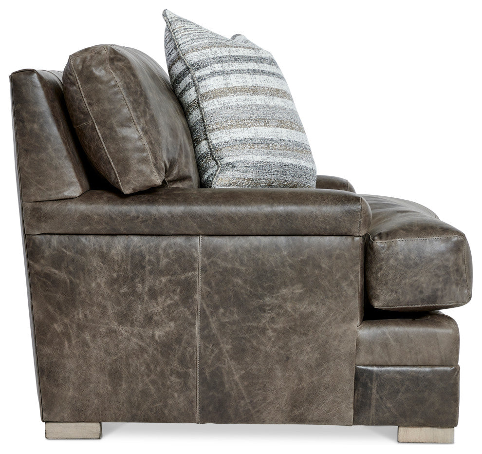 Bernhardt Burnham Leather Chair