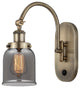 Bell Sconce, Antique Brass, Plated Smoke, Plated Smoke