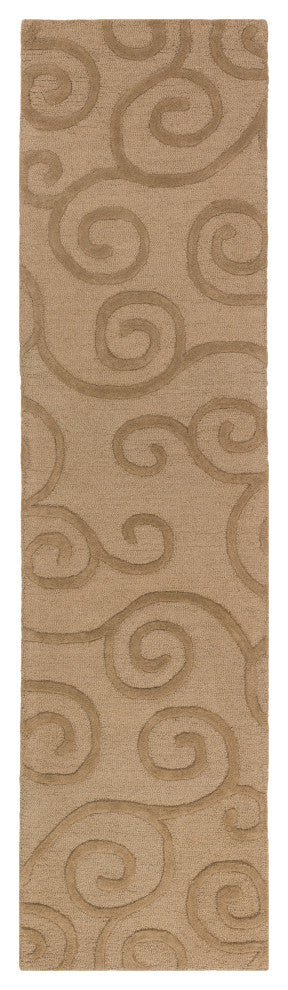 Surya Poland POL-2336 9'x13' Rug, Taupe