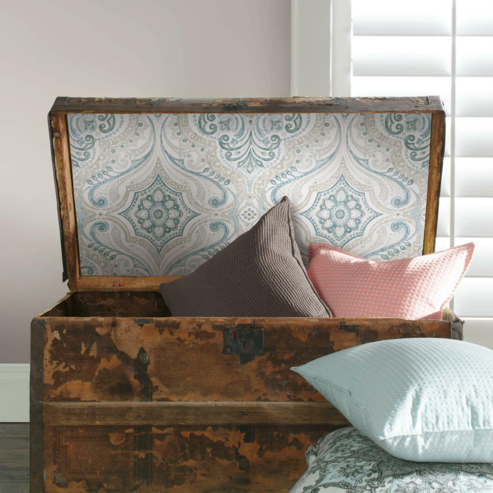 Bohemian Damask Peel & Stick Wallpaper