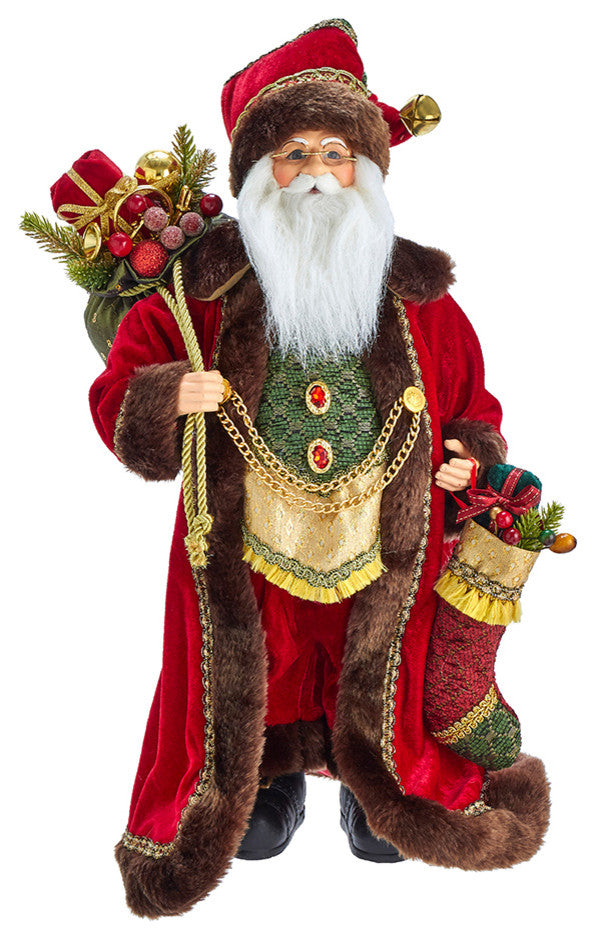 18" Kringle Klaus Elegant Santa