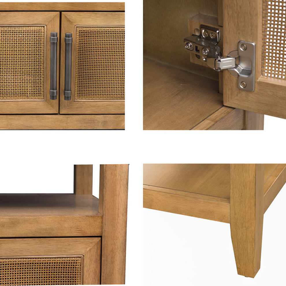 Martha Stewart Naomi 2 Door Storage Console Table