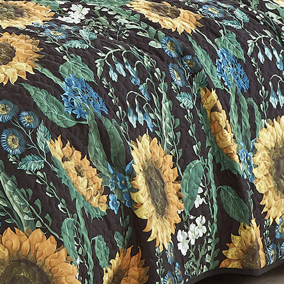 Sunny 3 Piece Bedspread Set, Queen