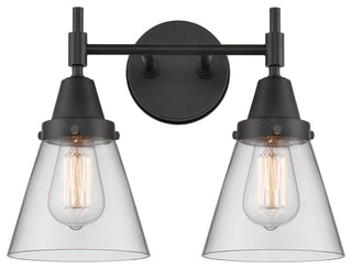 INNOVATIONS LIGHTING 447-2W-BK-G62-LED Caden 2 Light 17 inch Bath Vanity Light