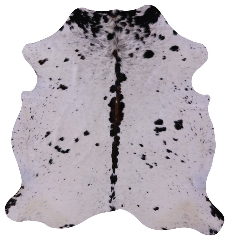 6' 4" X 6' 3" Natural Cowhide Rug C1923