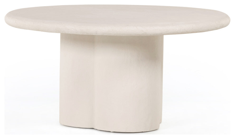 Grano Dining Table-Plaster Molded Concte