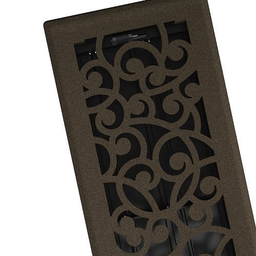 Wonderland Floor Register, Bronze Age, 4x12
