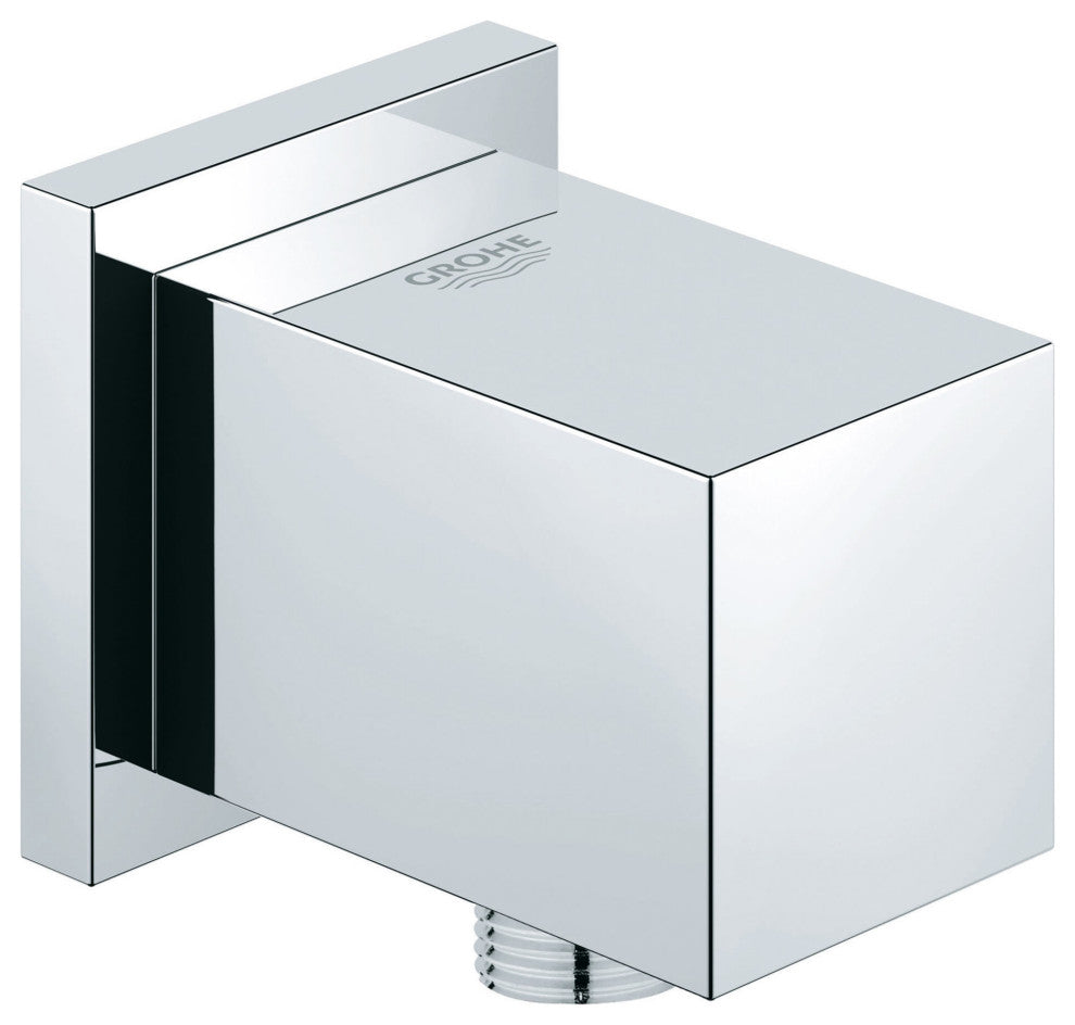 Grohe 26 634 Euphoria Cube Single Wall Supply Elbow - Starlight Chrome