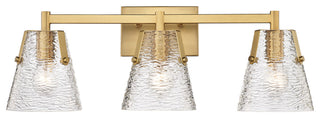 Z-LITE 3-Light Vanity, Modern Gold