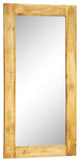 Solid Wood Framed Rectangle Wall Mirror 47.2"x23.6"