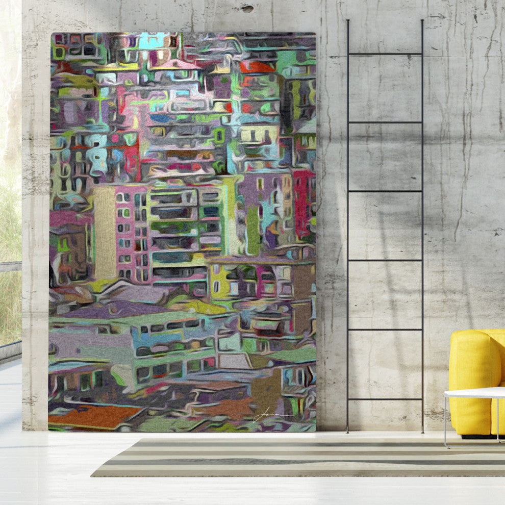 "Stack III" Fine Art Giant Canvas Print, 48"x72"