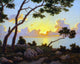 Ivan Fedorovich Choultse Sunrise Capri Wall Decal