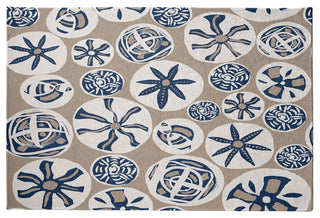 Bay Treasure Rug, Taupe, 4'x6'