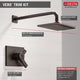 Delta Vero Monitor 17 Series Shower Trim, Venetian Bronze, T17253-RB