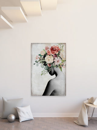 "Unpredictable" Painting Print on Wrapped Canvas, 16x24