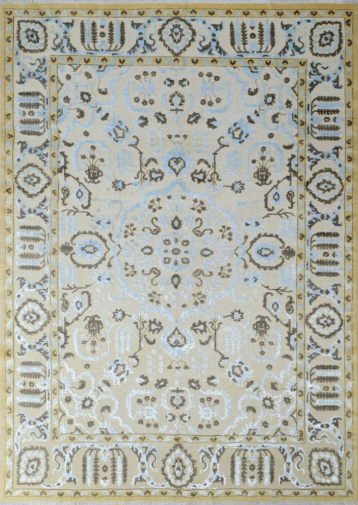 High-Low Karif Beige Rug 8''10"x12''5"